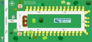 Cuttler Road RV Park Map | New Caney ,TX