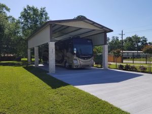 New Caney RV Park Concrete Pull-Thru